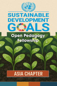 UN Sustainable Development Goals Open Pedagogy Fellowship - Asia Chapter book cover