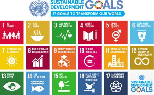 Poster for the 17 UN SDGs