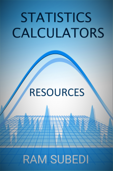Statistics Calculators book cover