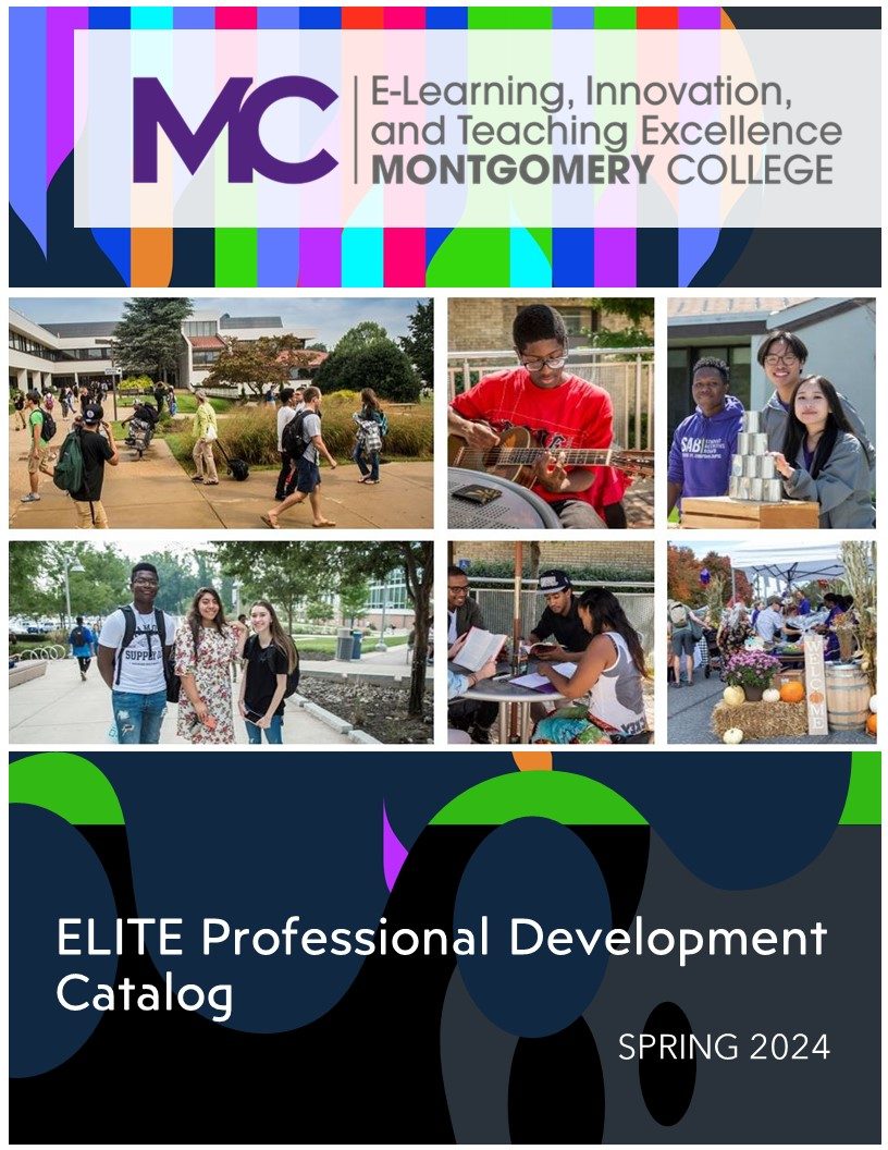 Cover image for Spring 2024 ELITE Professional Development Catalog
